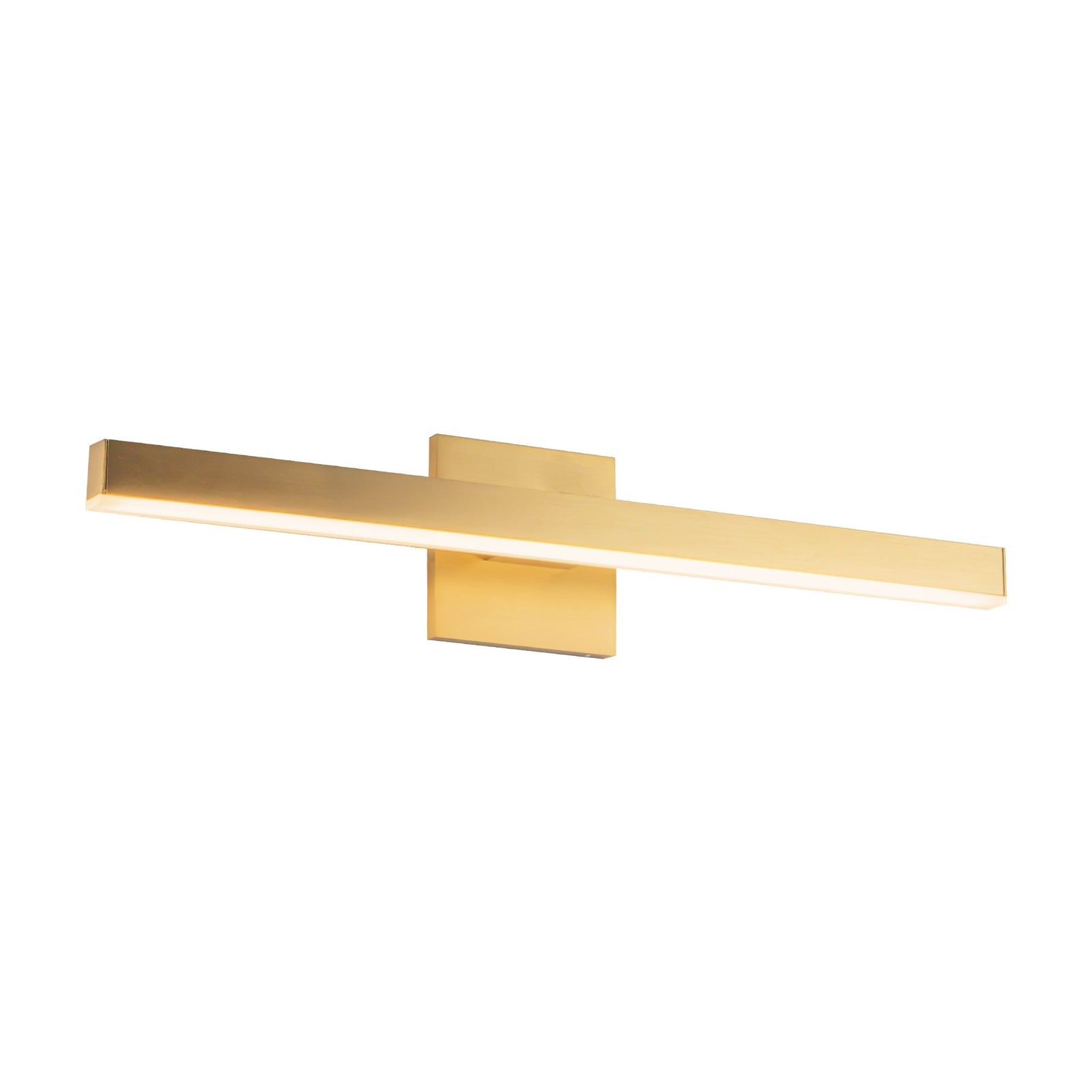 Vega 23-in Brushed Gold LED Vanity (2700K)