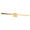 Vega 37-in Brushed Gold LED Vanity (2700K)