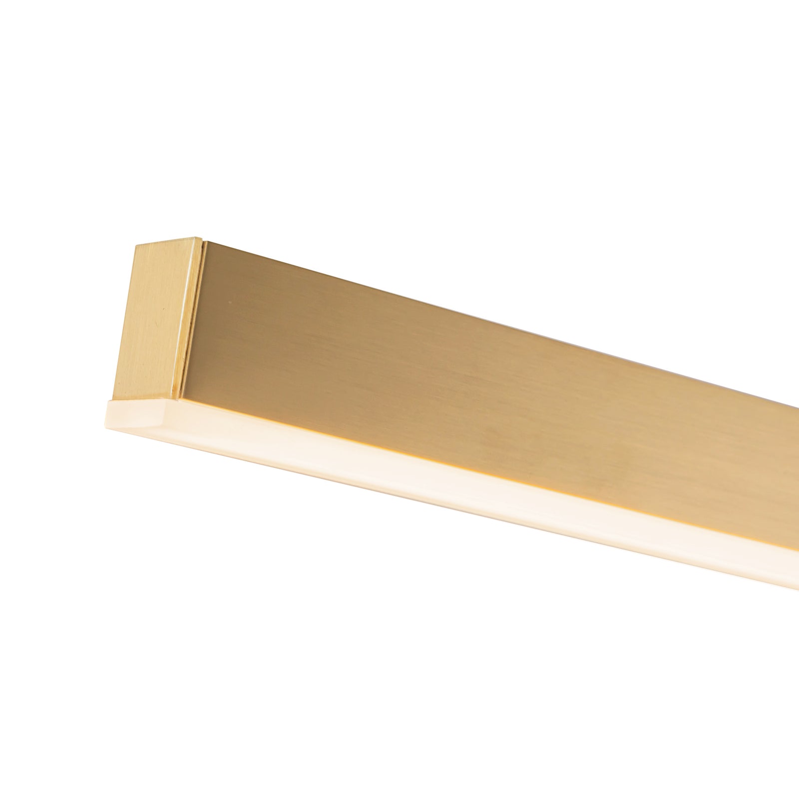 Vega 37-in Brushed Gold LED Vanity (2700K)