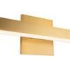 Vega 37-in Brushed Gold LED Vanity (2700K)