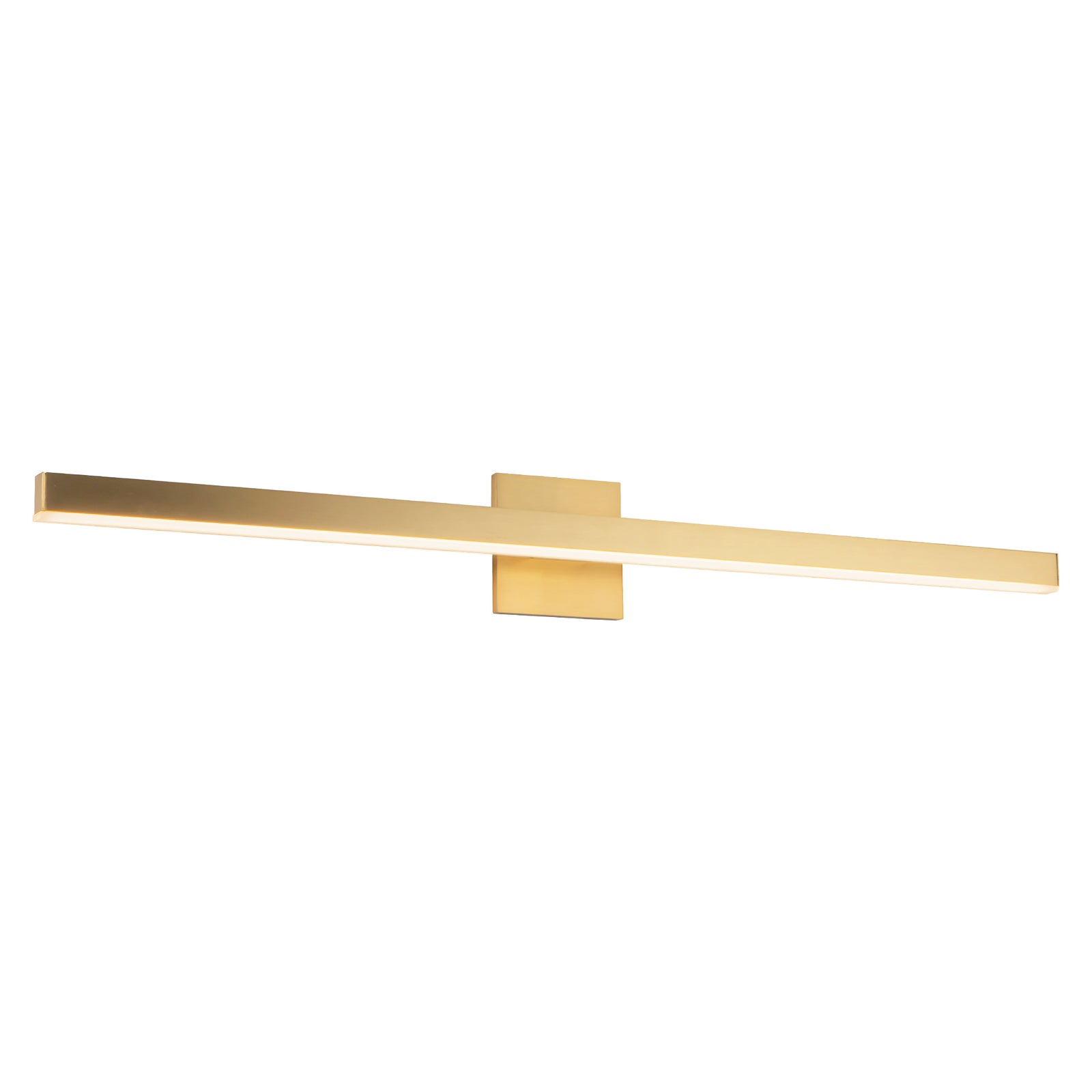 Vega 37-in Brushed Gold LED Vanity