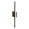 Vega 24-in Black LED Wall Sconce