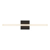 Vega 24-in Black LED Wall Sconce