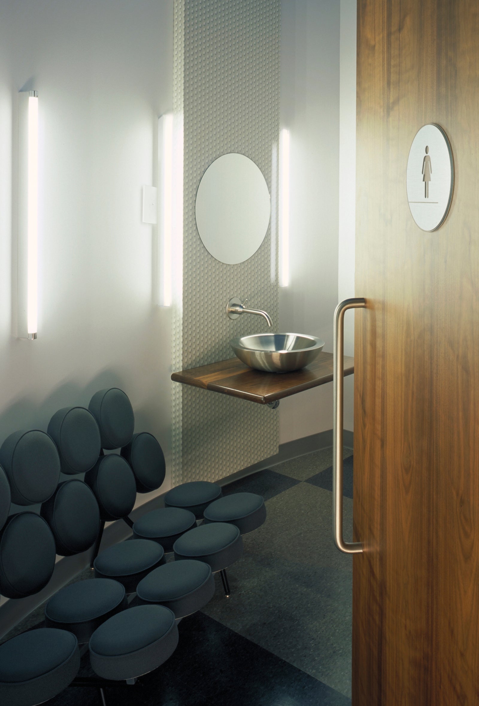 Vega 24-in White LED Wall Sconce