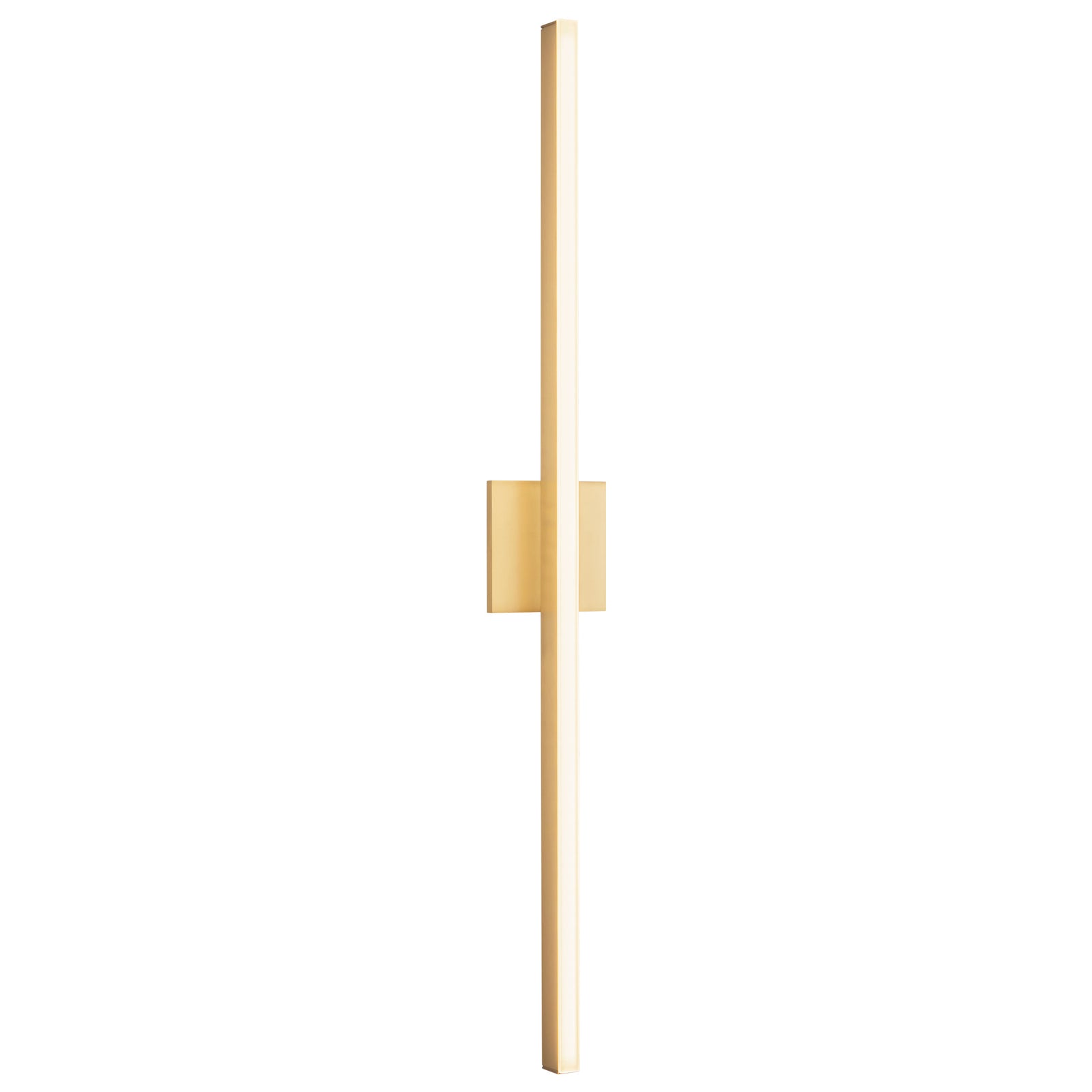 Vega 36-in Brushed Gold LED Wall Sconce