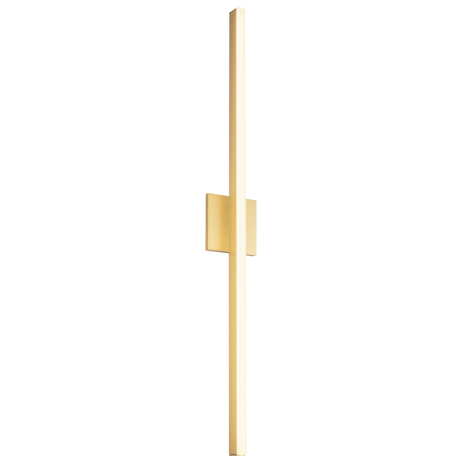 Vega 36-in Brushed Gold LED Wall Sconce