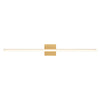 Vega 36-in Brushed Gold LED Wall Sconce