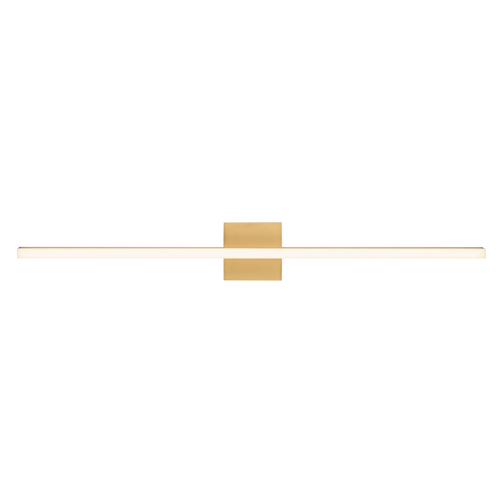 Vega 36-in Brushed Gold LED Wall Sconce