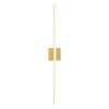 Vega 36-in Brushed Gold LED Wall Sconce