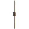Vega 36-in Black LED Wall Sconce