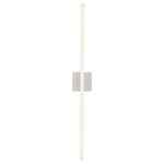 Vega 36-in Brushed Nickel LED Wall Sconce