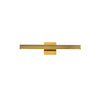 Vera 23-in Brushed Gold LED Vanity