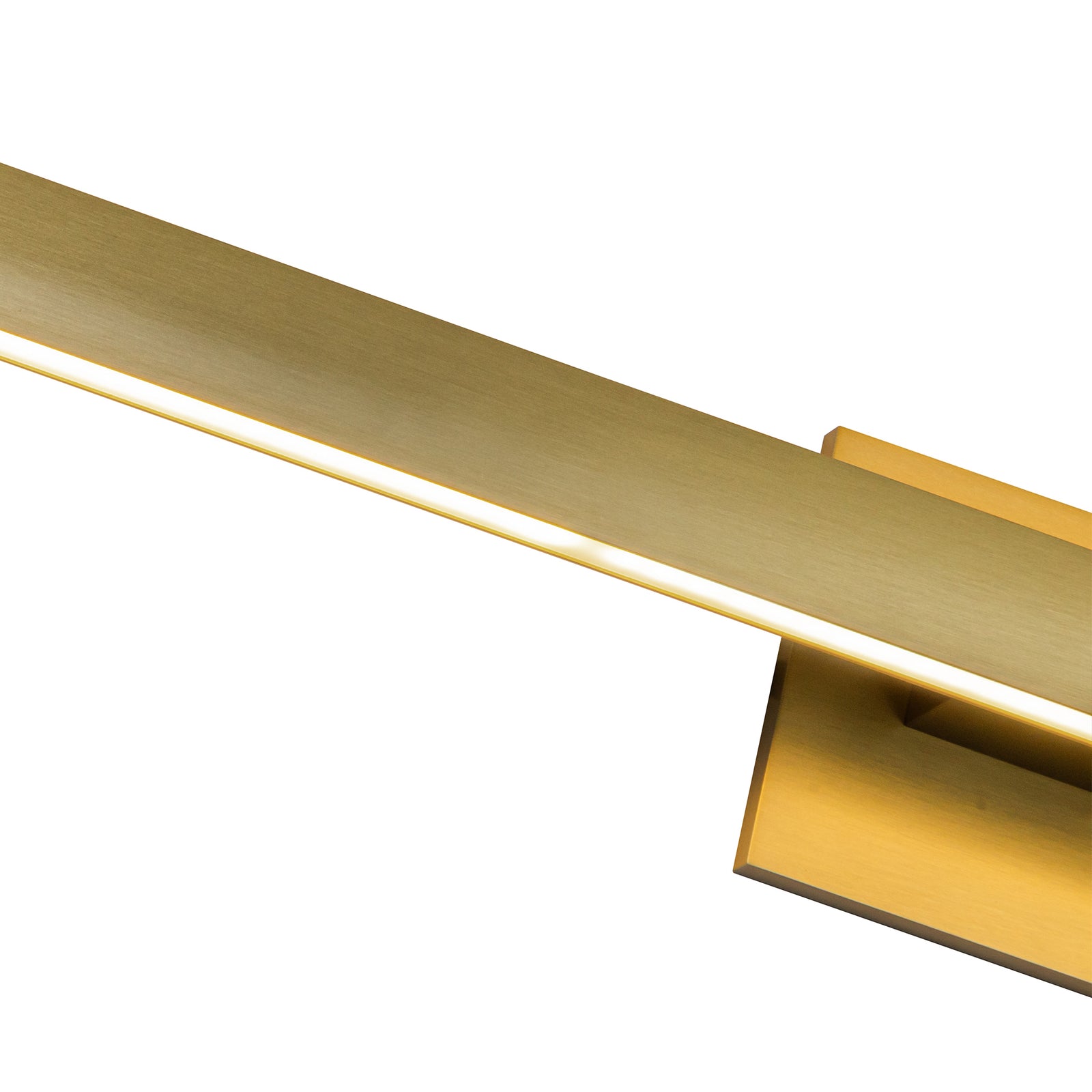 Vera 38-in Brushed Gold LED Vanity