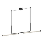 Vesper 73-in Black LED Linear Pendant