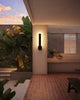 Vesta 24-in Black LED All terior Wall