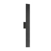 Vesta 36-in Black LED All terior Wall
