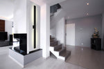 Vesta 72-in Black LED All terior Wall