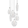 Victoria 13-in Chrome LED Multi Pendant
