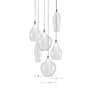 Victoria 13-in Chrome LED Multi Pendant