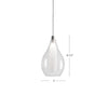 Victoria 5-in Chrome LED Pendant