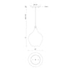 Victoria 7-in Chrome LED Pendant