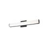 Longitude 20-in Black LED Vanity