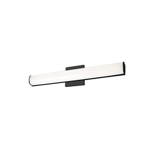 Longitude 20-in Black LED Vanity