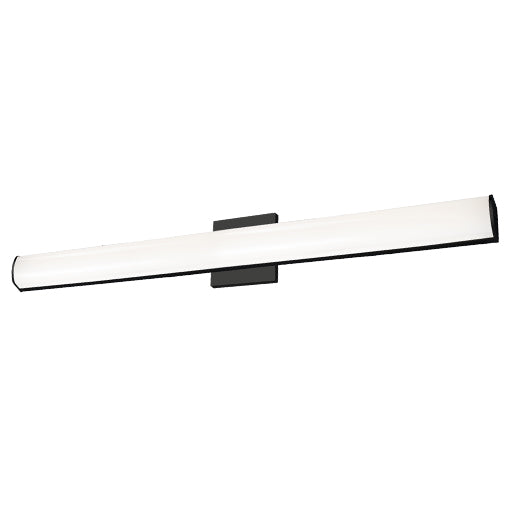 Longitude 36-in Black LED Vanity