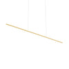 Vega Minor 60-in Brushed Gold LED Linear Pendant