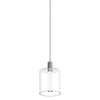 Velo Clear wTall Clear Single Pendant - 3W - Polished Chrome Socket