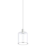 Steelos 38" Rectangular Multi-Light Pendant - White