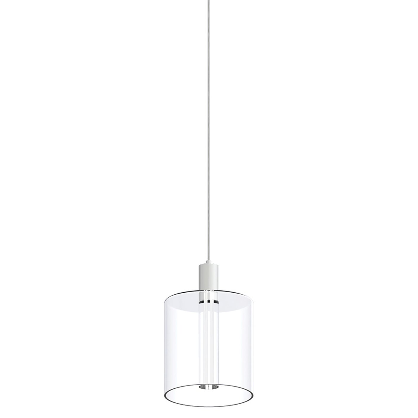 Steelos 38" Rectangular Multi-Light Pendant - White