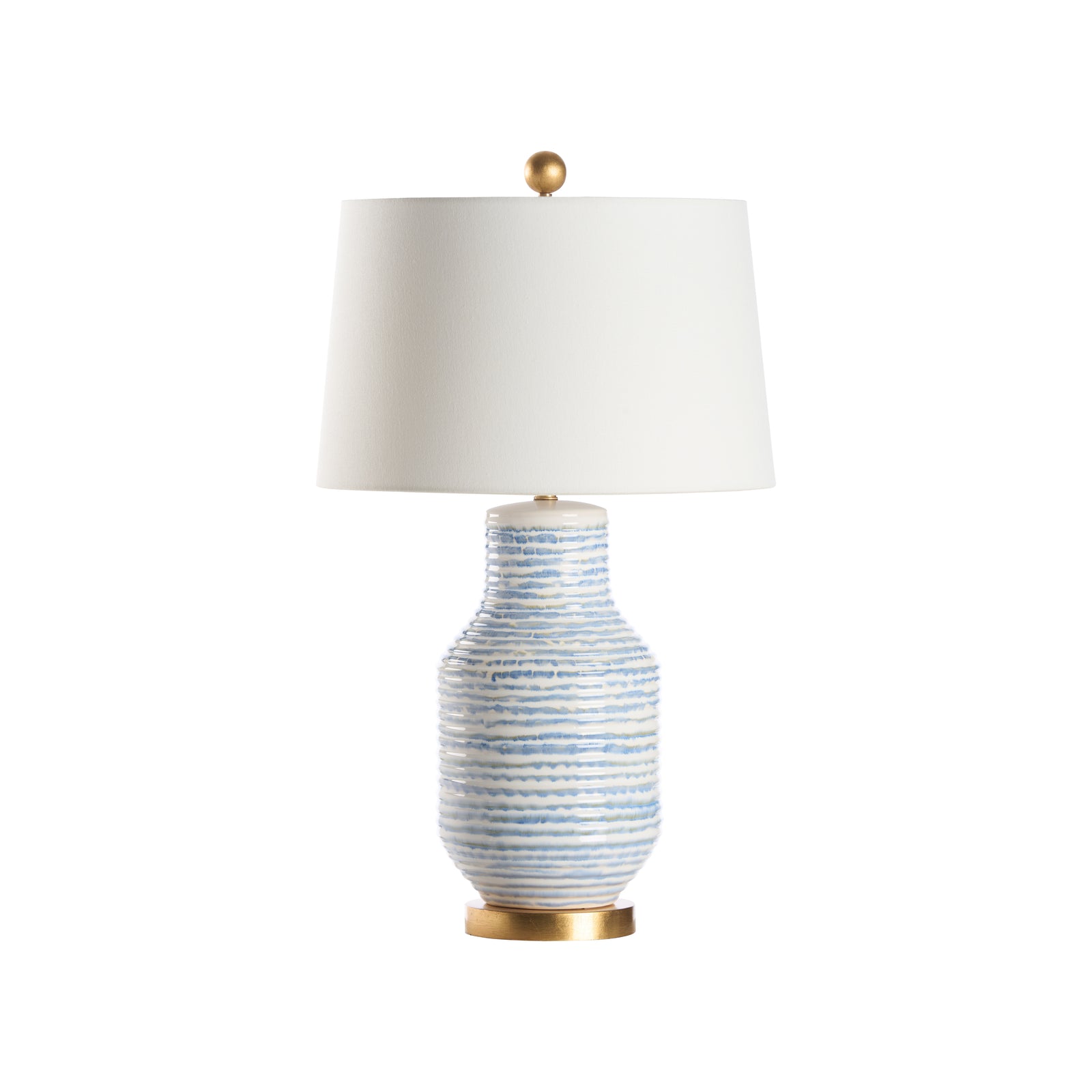 Lydia Lamp - Blue White