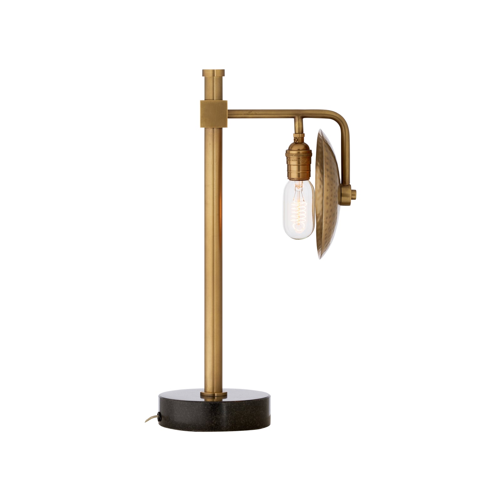 Darby Table Lamp w/ Hammered Shade