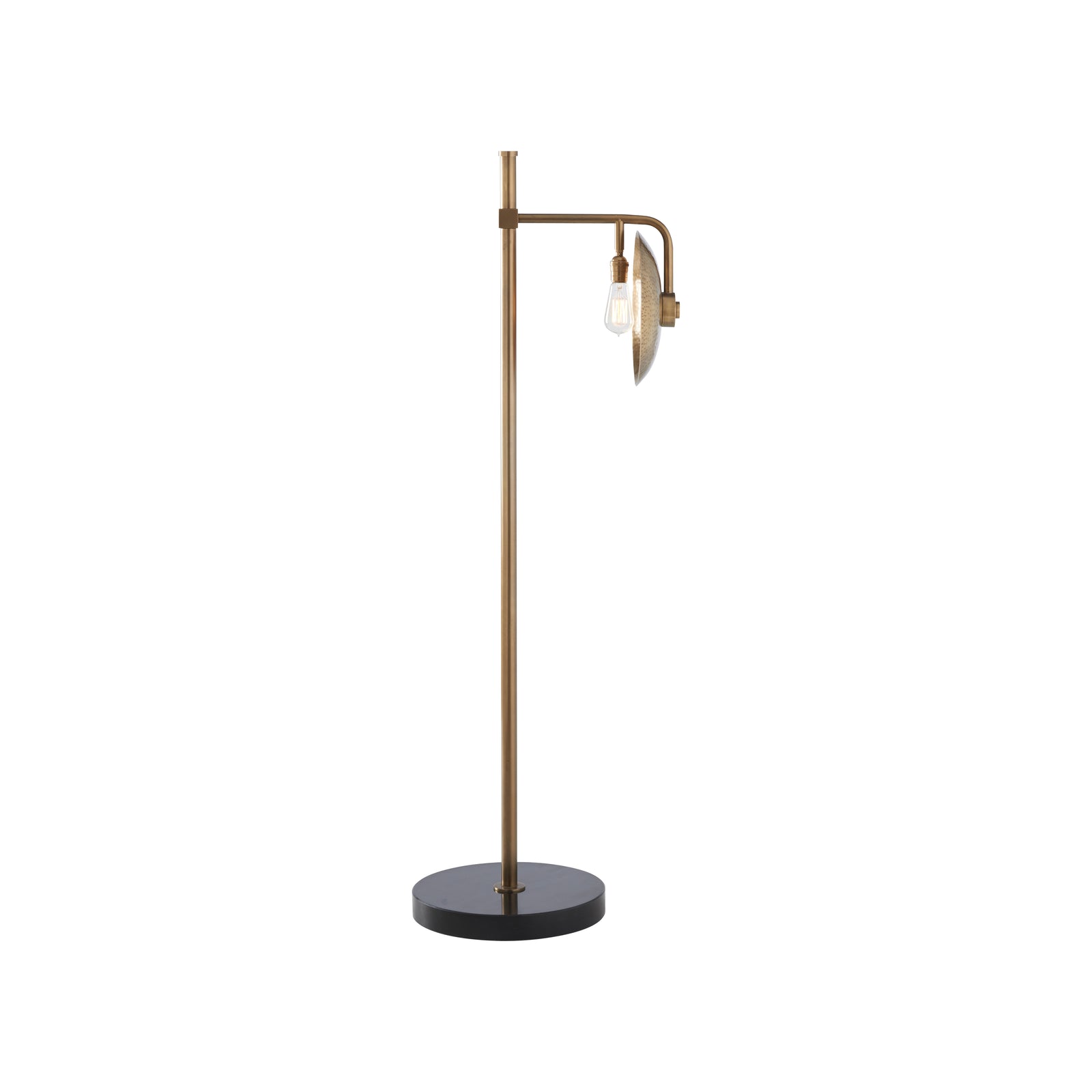 Darby Floor Lamp w/ Hammered Shade