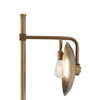 Darby Floor Lamp w/ Hammered Shade