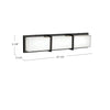 Watford 25-in Black LED Vanity