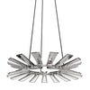 Wedge 26" Large Pendant - Polished Chrome
