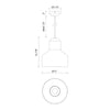 Westlake 11-in Brushed Nickel/Glossy Opal Glass 1 Light Pendant