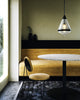 Willard 22-in Urban Bronze/Prismatic Glass 1 Light Pendant