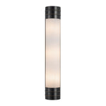 Willard 24-in Urban Bronze/Opal Matte Glass 3 Lights Wall/Vanity