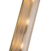 Willard 24-in Vintage Brass/Prismatic Glass 3 Lights Wall/Vanity