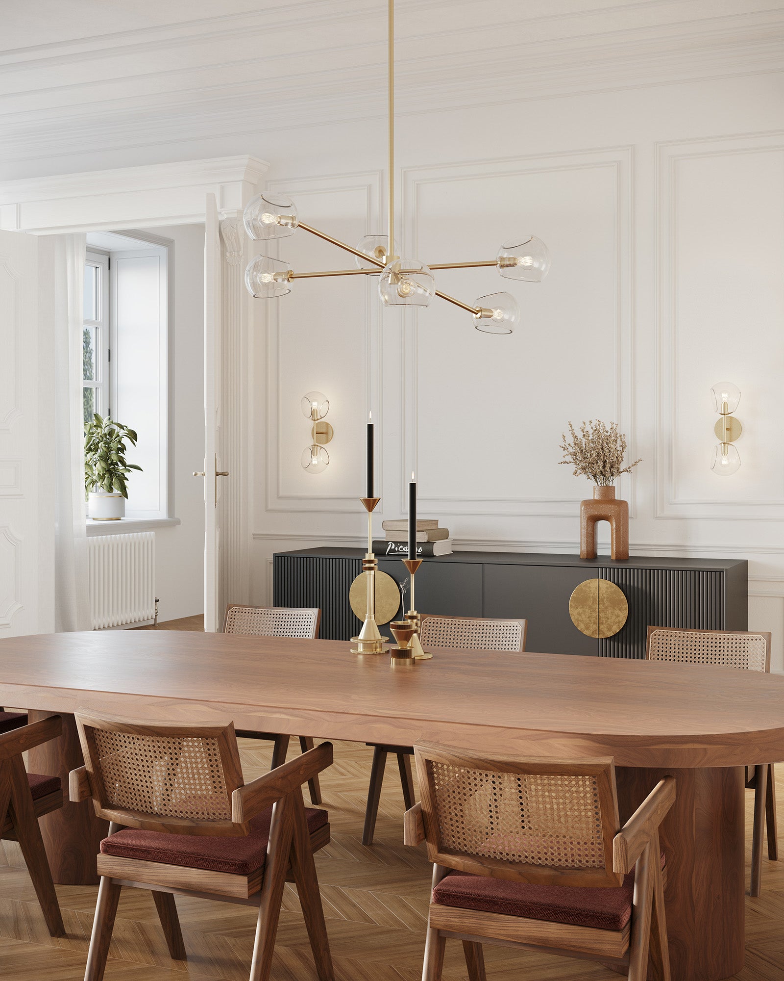 Willow 17-in Brushed Gold/Clear Glass 2 Lights Wall/Vanity