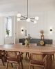 Willow 17-in Matte Black/Opal Matte Glass 2 Lights Wall/Vanity