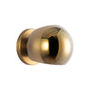 Willow 6-in Brushed Gold/Copper Glass 1 Light Wall/Vanity
