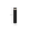 Windermere 28-in Black LED Exterior Bollard