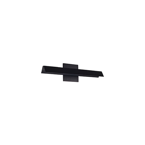Galleria 15-in Black LED Wall Sconce
