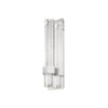 Warwick 15-in Chrome LED Wall Sconce