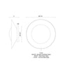 Cleo 9-in Black/Opal Glass LED Wall Sconce