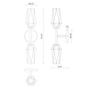Krysta 20-in Brushed Gold/Opal Glass 2 Lights Wall Vanity